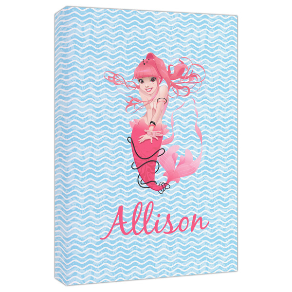 Custom Mermaid Canvas Print - 20x30 (Personalized)