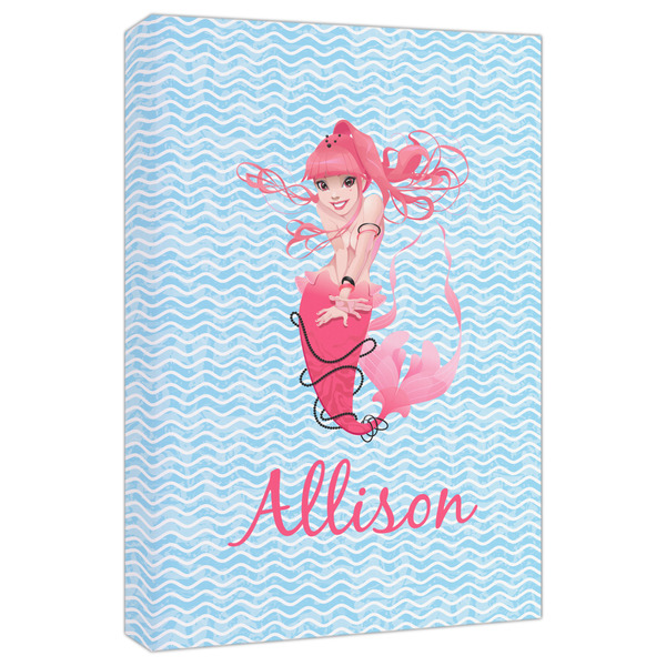 Custom Mermaid Canvas Print - 20x30 (Personalized)