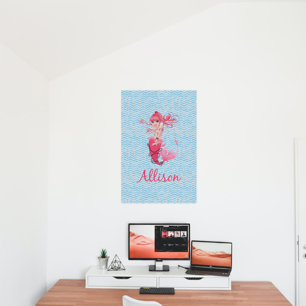 Mermaid 20x30 - Matte Poster - On the Wall