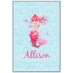 Mermaid Wood Print - 20x30 (Personalized)