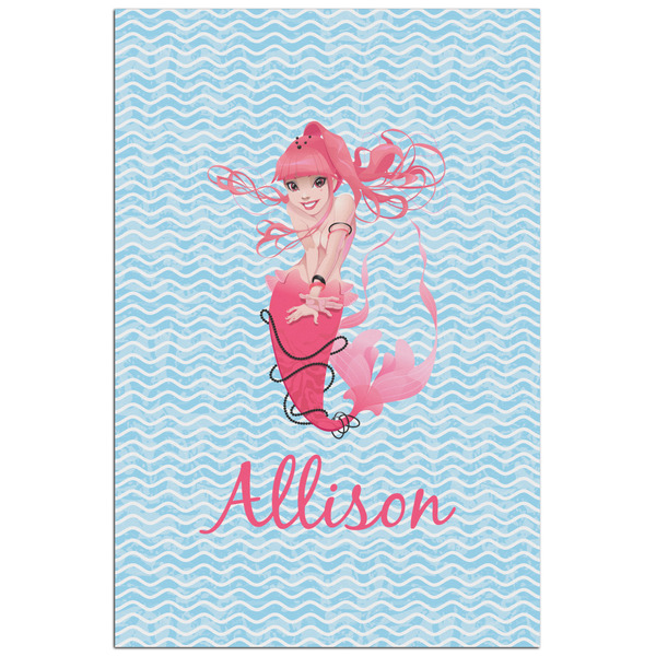 Custom Mermaid Poster - Matte - 24x36 (Personalized)