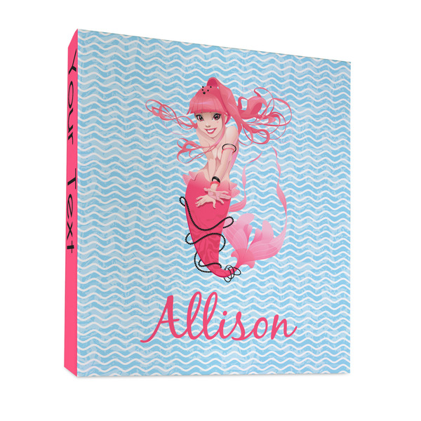 Mermaid 3 Ring Binders - Full Wrap - 1" - FRONT