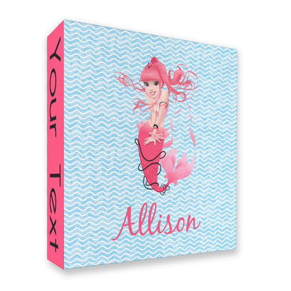 Mermaid 3 Ring Binders - Full Wrap - 2" - FRONT