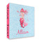 Mermaid 3 Ring Binder - Full Wrap - 2" (Personalized)