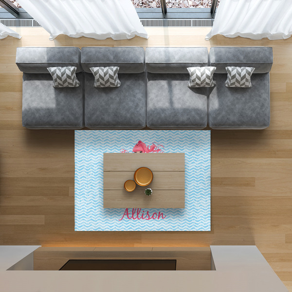 Mermaid 5'x7' Indoor Area Rugs - IN CONTEXT