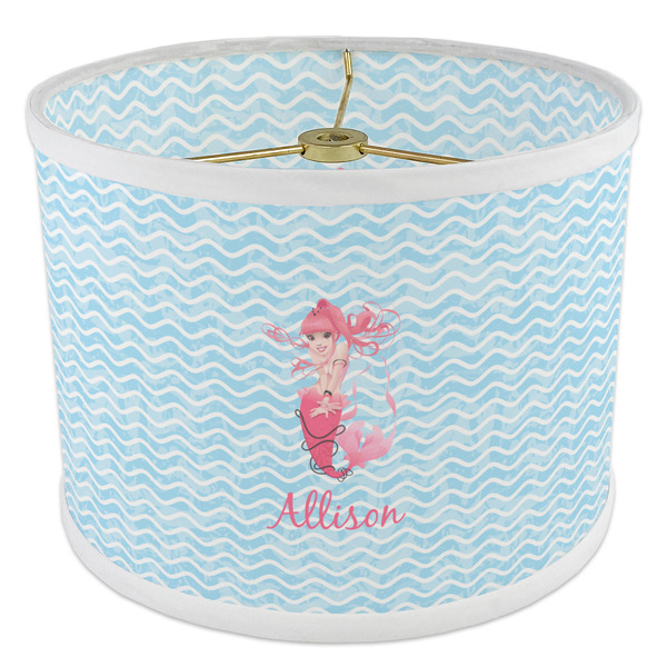 Mermaid 8" Drum Lampshade - ANGLE Poly-Film