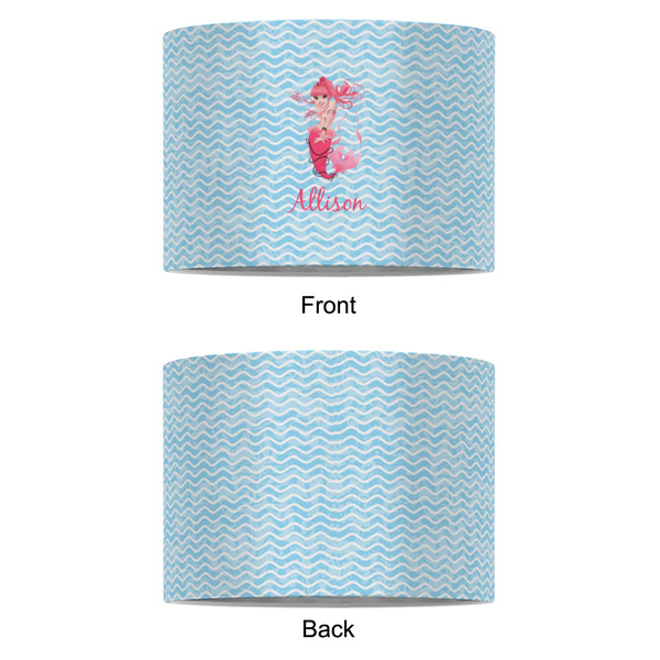 Mermaid 8" Drum Lampshade - APPROVAL (Fabric)