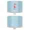 Mermaid 8" Drum Lampshade - APPROVAL (Poly Film)