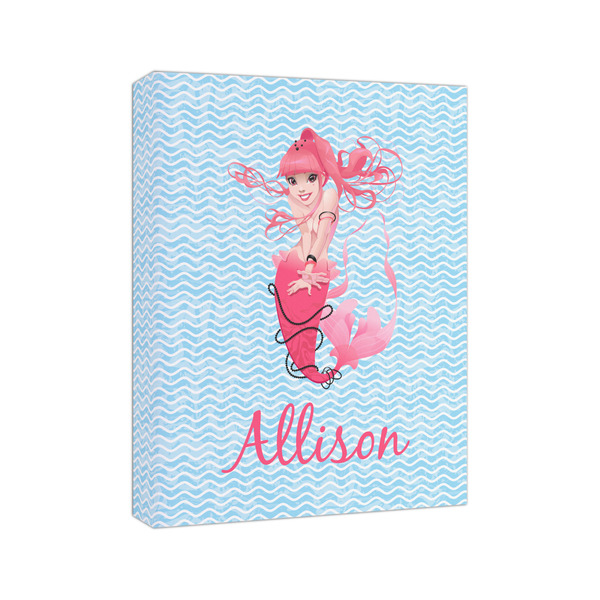 Mermaid 8x10 - Canvas Print - Angled View