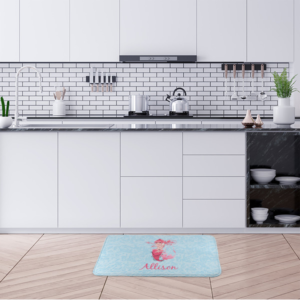 Mermaid Anti-Fatigue Kitchen Mats - LIFESTYLE