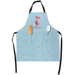 Mermaid Apron With Pockets w/ Name or Text