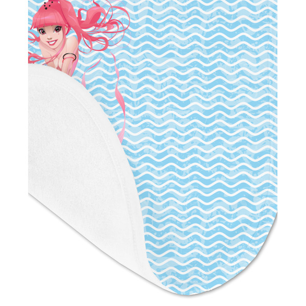 Mermaid Baby Bib - AFT detail