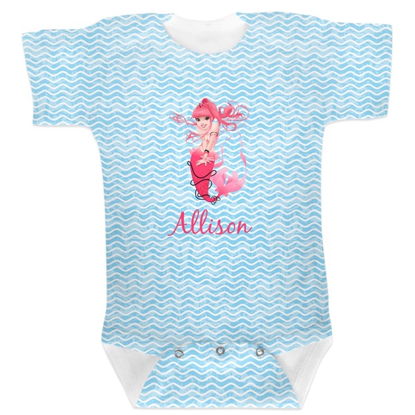 Custom Mermaid Baby Bodysuit 3-6 (Personalized)