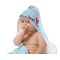 Mermaid Baby Hooded Towel on Child