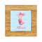 Mermaid Bamboo Trivet with Ceramic Tile Insert (Personalized)