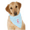 Mermaid Dog Bandana Scarf w/ Name or Text