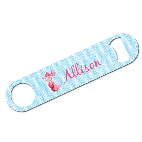 Custom Mermaid Bar Bottle Opener w/ Name or Text