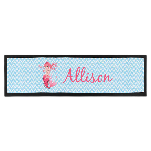 Custom Mermaid Bar Mat - Large (Personalized)