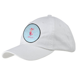 Mermaid Baseball Cap - White (Personalized)