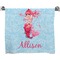 Mermaid Full Print Bath Towel (Personalized)