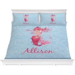 Mermaid Comforter Set - King (Personalized)