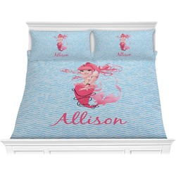 Mermaid Comforter Set - King (Personalized)