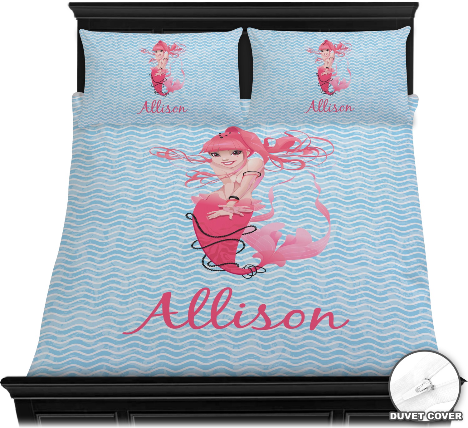 Mermaid Duvet Cover Set (Personalized) YouCustomizeIt