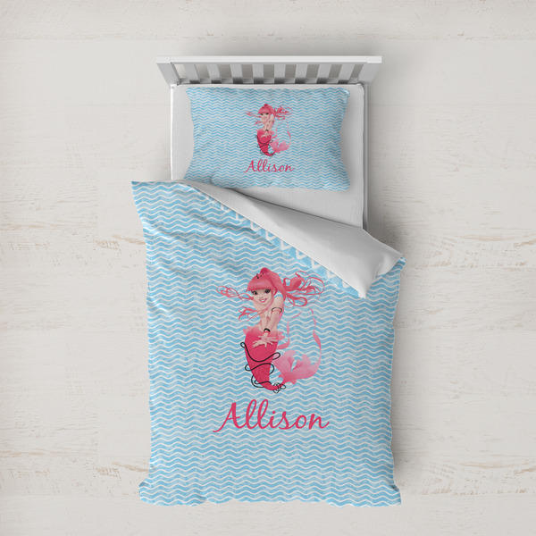 Custom Mermaid Duvet Cover Set - Twin XL (Personalized)