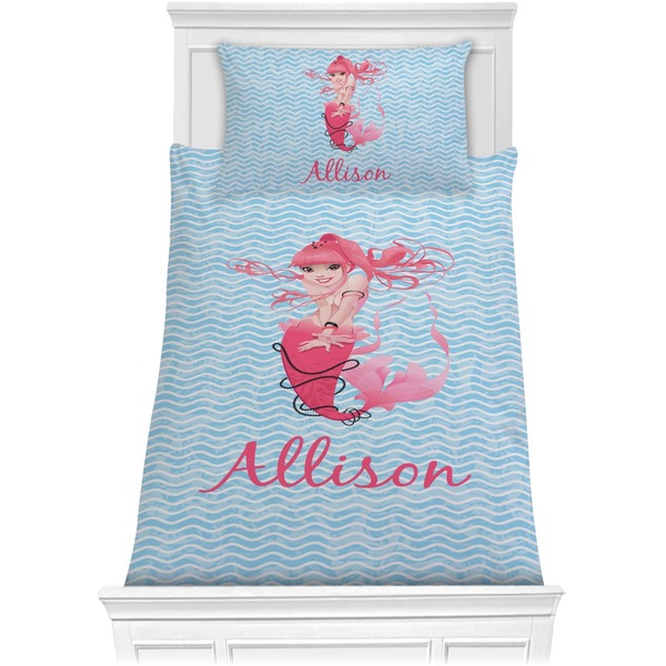 Custom Mermaid Comforter Set - Twin XL (Personalized)