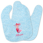 Mermaid Baby Bib w/ Name or Text