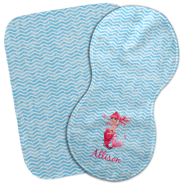 Custom Mermaid Burp Cloth (Personalized)