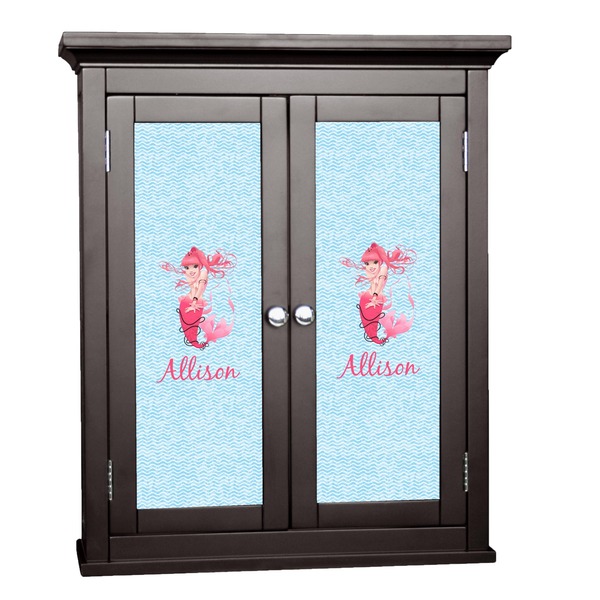 Custom Mermaid Cabinet Decal - Small (Personalized)