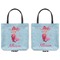 Mermaid Canvas Tote - Front and Back