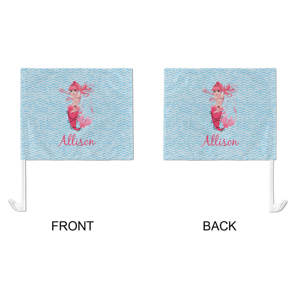 Mermaid Car Flag - Large - APPROVAL