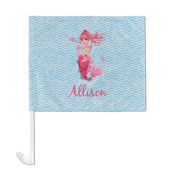 Mermaid Car Flag - Large - FRONT