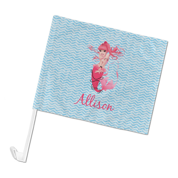 Custom Mermaid Car Flag - Large (Personalized)