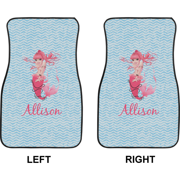 Mermaid Car Mat Front - Approval