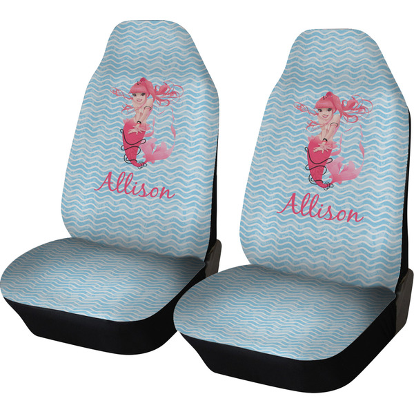 Custom Mermaid Car Seat Covers (Set of Two) (Personalized)