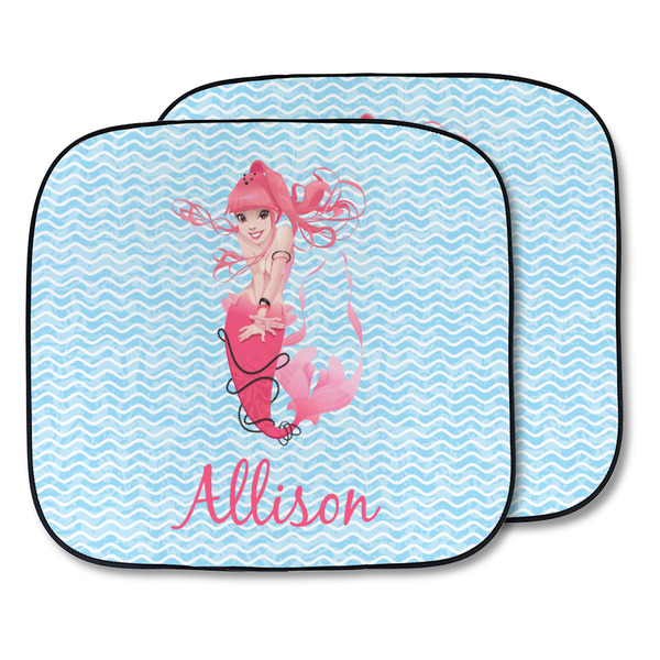 Custom Mermaid Car Sun Shade - Two Piece (Personalized)