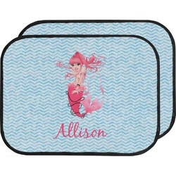 Mermaid Car Floor Mats (Back Seat) (Personalized)