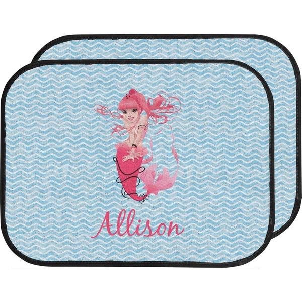 Mermaid Custom Car Floor Mats (Back Seat)