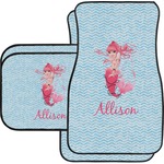 Mermaid Car Floor Mats Set - 2 Front & 2 Back (Personalized)