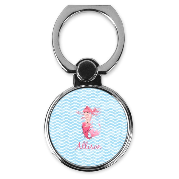 Custom Mermaid Cell Phone Ring Stand & Holder (Personalized)