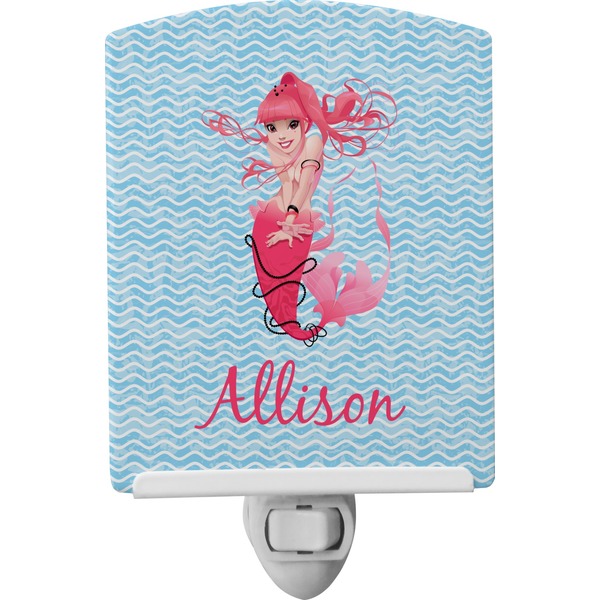 Custom Mermaid Ceramic Night Light (Personalized)