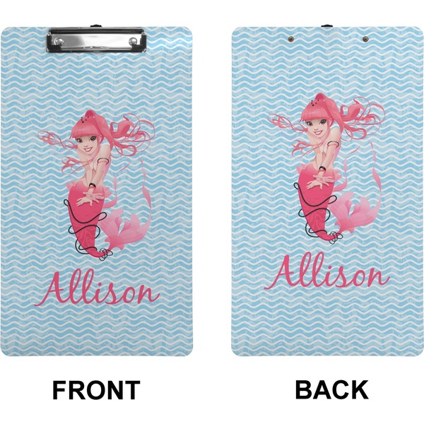 Mermaid Clipboard (Legal) (Front + Back)