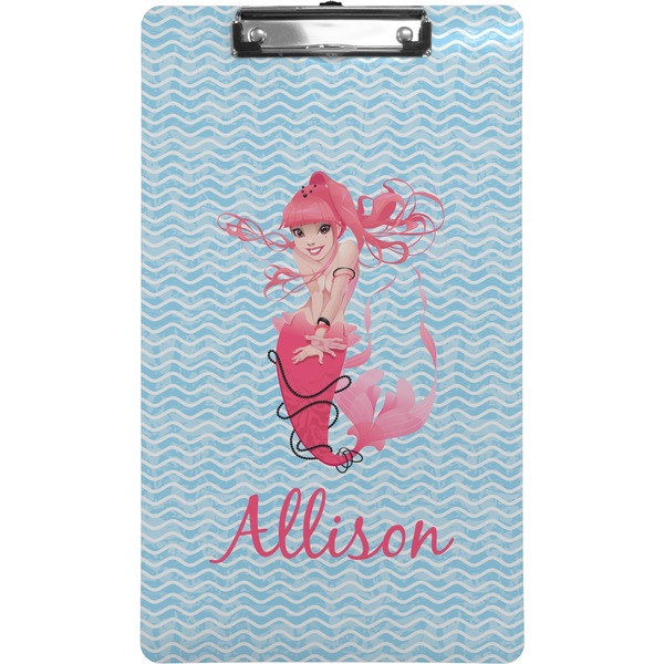 Custom Mermaid Clipboard (Legal Size) (Personalized)