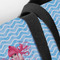 Mermaid Closeup of Tote w/Black Handles