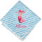 Mermaid Cloth Napkins - Personalized Lunch (Folded Four Corners)