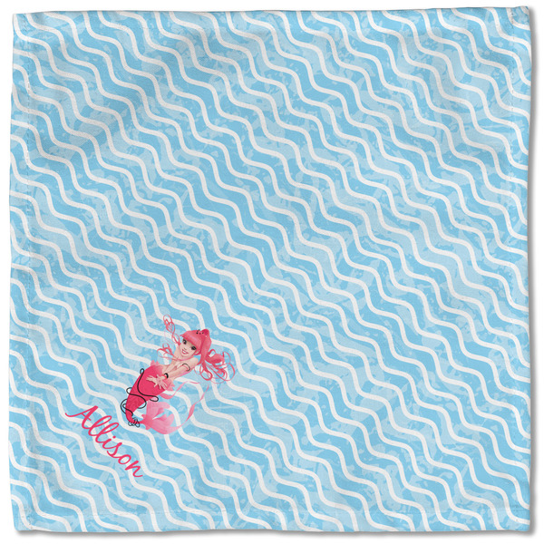 Mermaid Cloth Napkins - Personalized Lunch (Single Full Open)