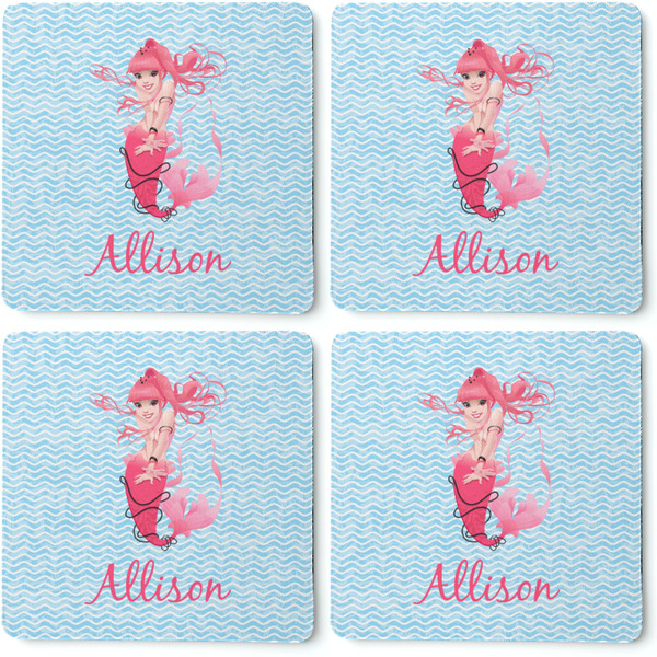 Mermaid Coaster Rubber Back - Apvl